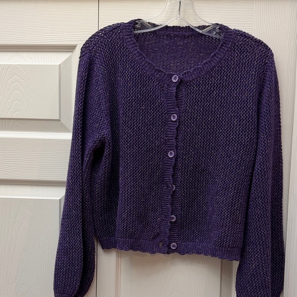 Sweaters - Large Soft Purple Knit Women's Sweater